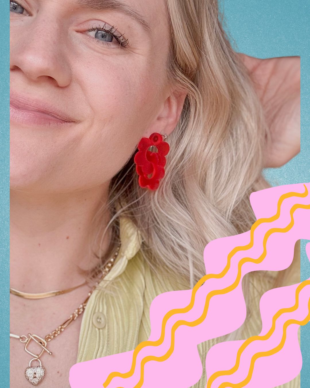 flower power links - in cherry!