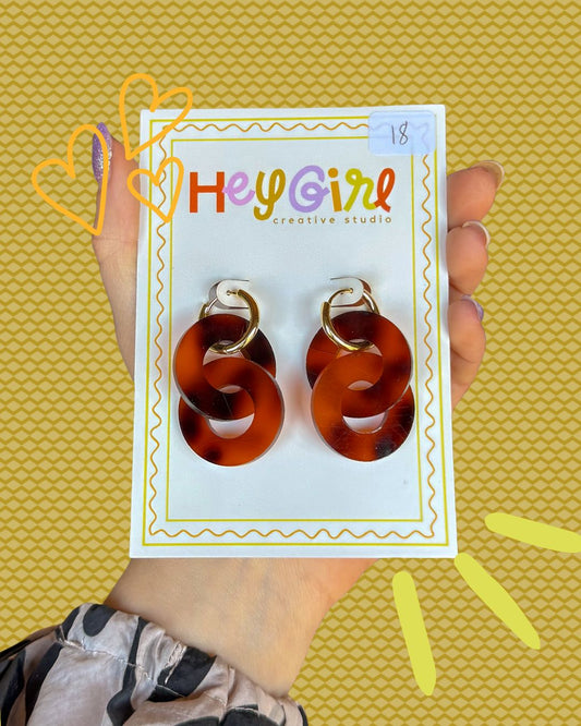 chic links— in tortoise shell!