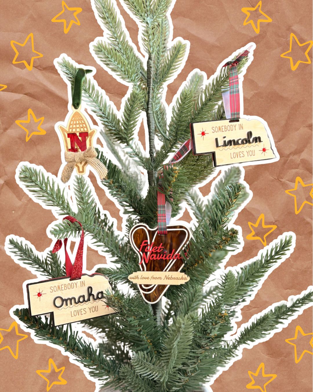 *Somebody <3s You Ornament