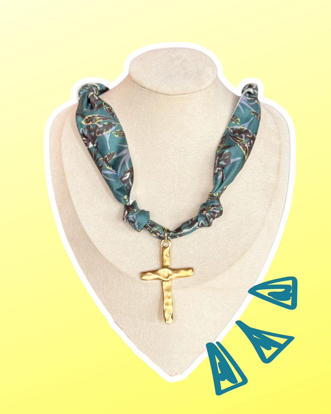 Charmed and tied scarf necklace ✨