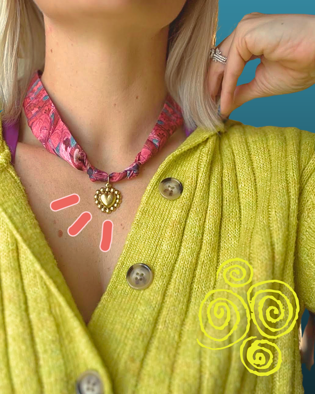 Scarf Necklace 5