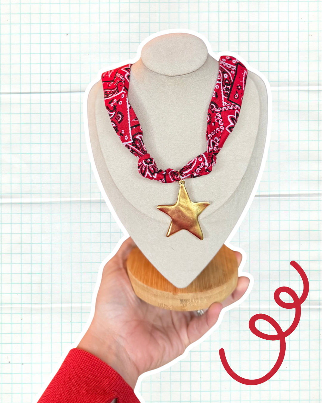 Scarf Necklace 10- two styles!