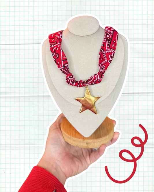 Scarf Necklace 10- two styles!