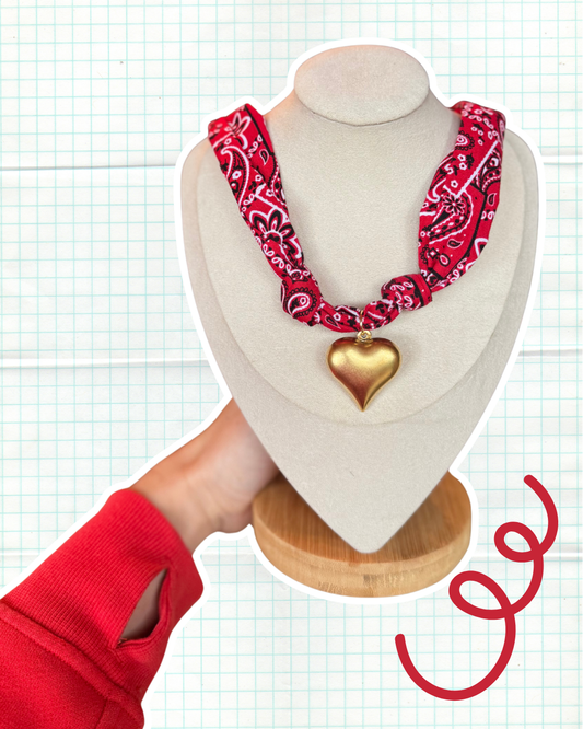 Scarf Necklace 10- two styles!