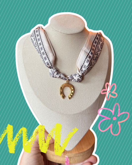 Scarf Necklace 1