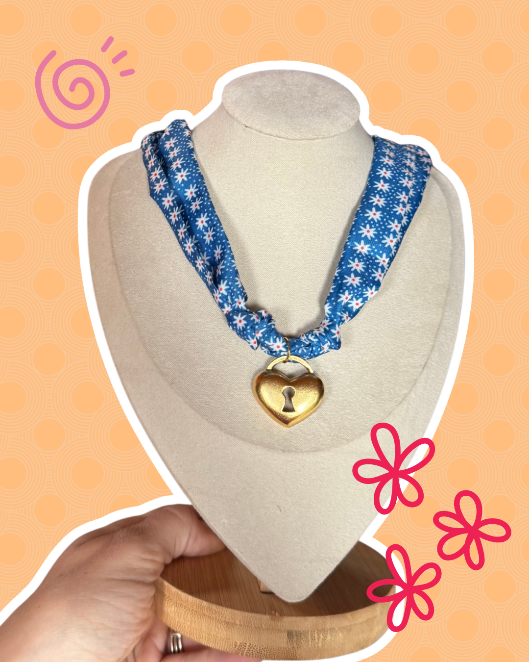 Scarf Necklace 9