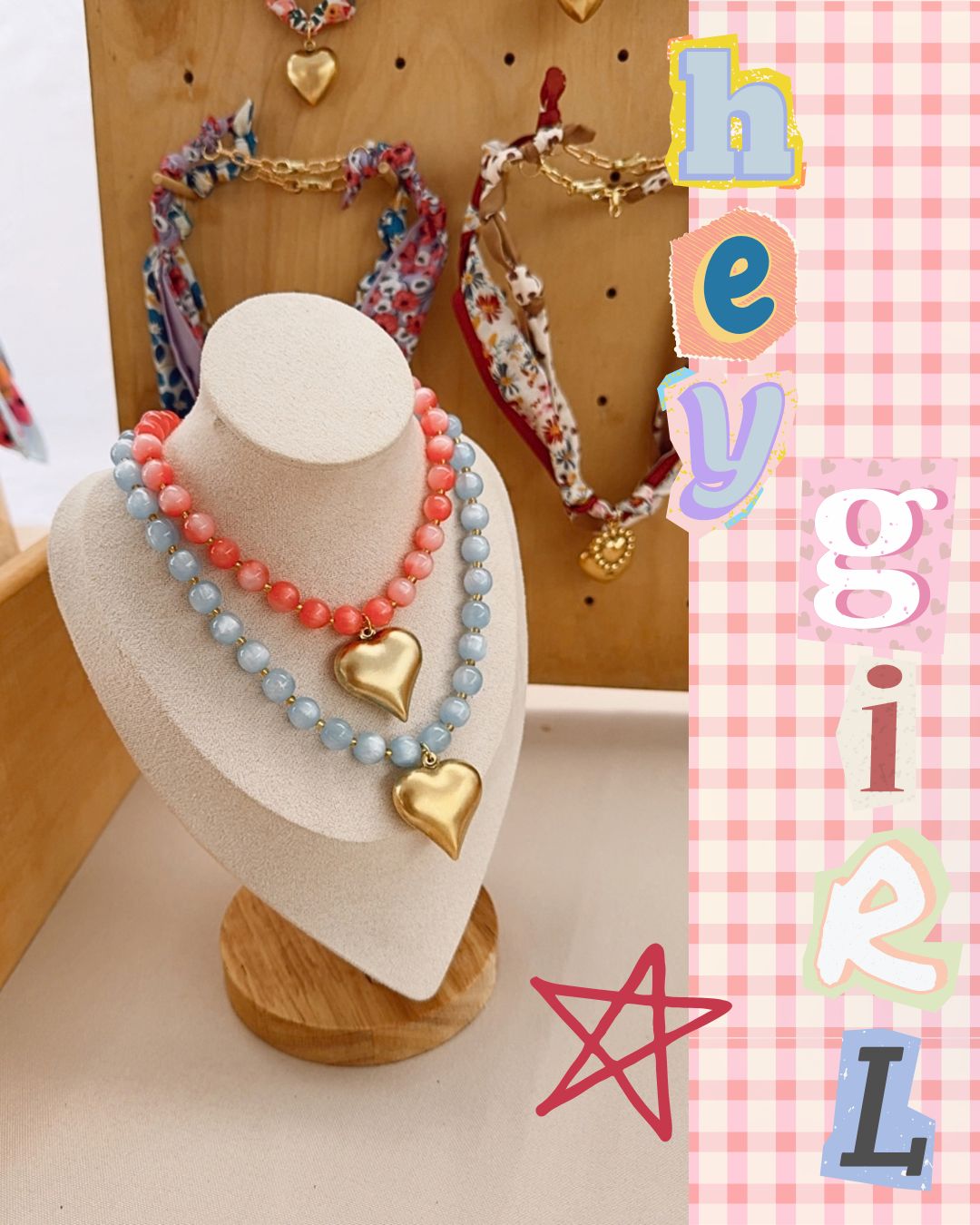 Bubble Heart Necklace