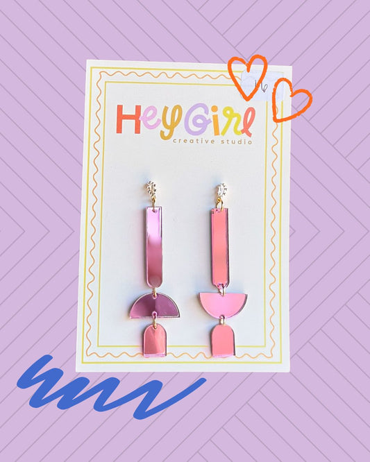 rosé reflection dangles