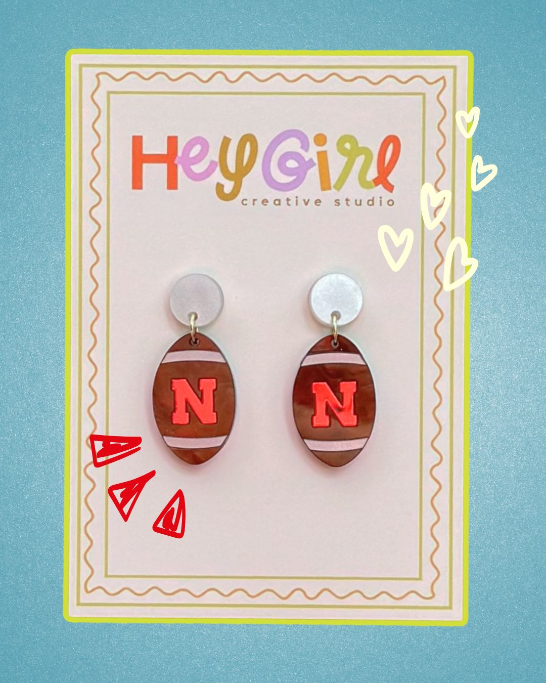 Cornhusker cuties: football pride!