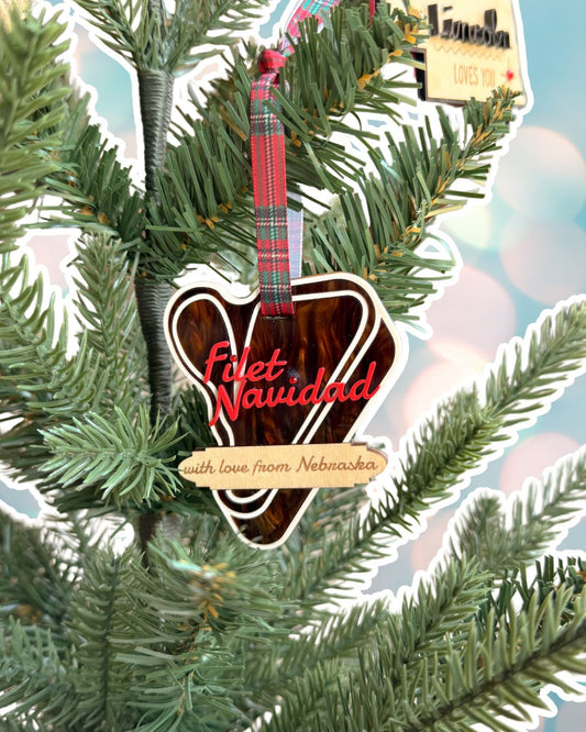 *FILET Navidad Ornament ;-)