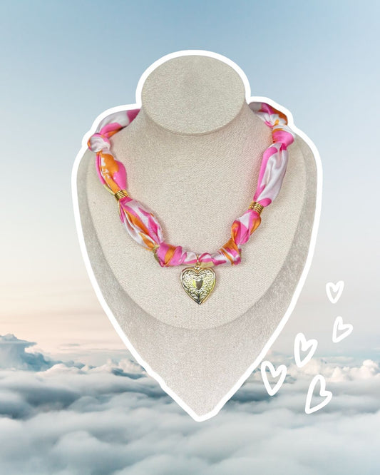 Charmed and tied scarf necklace ✨