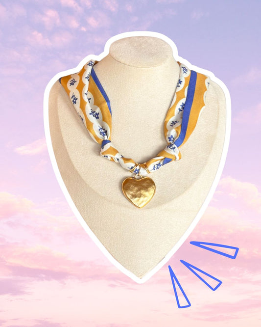 Charmed and tied scarf necklace ✨