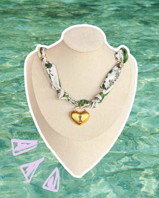 Charmed and tied scarf necklace ✨