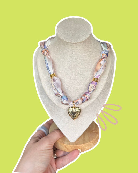 Charmed and tied scarf necklace ✨