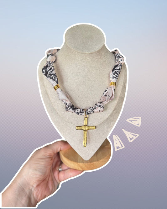 Charmed and tied scarf necklace ✨