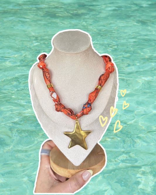 Charmed and tied scarf necklace ✨