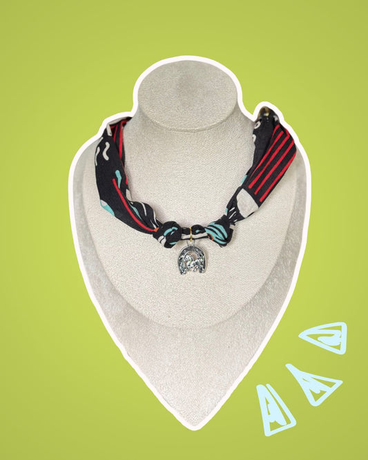 Charmed and tied bandana necklace ✨