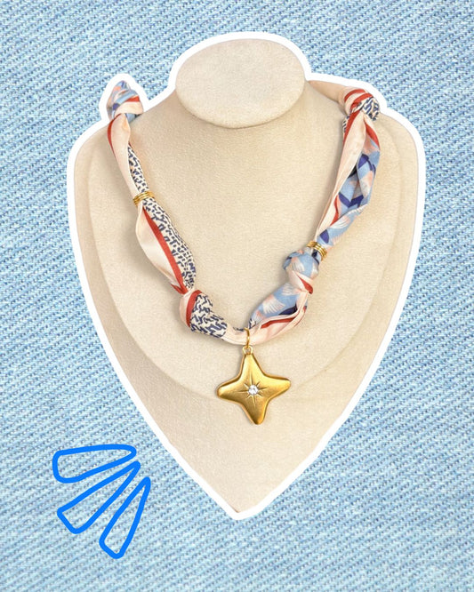 Charmed and tied bandana necklace ✨