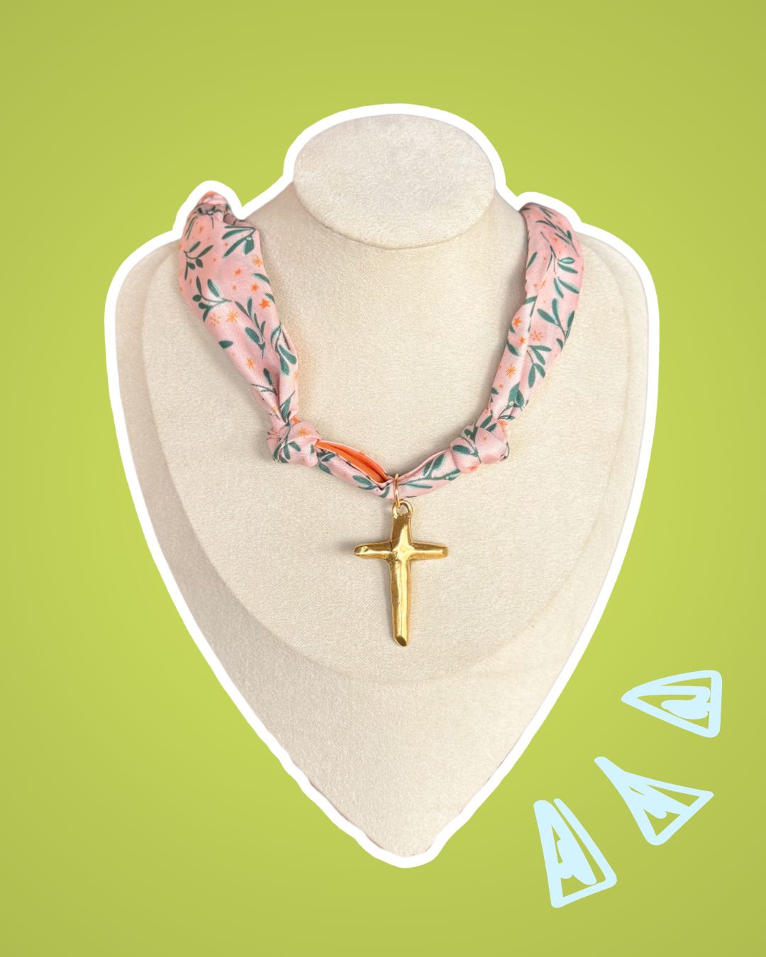 Charmed and tied scarf necklace ✨